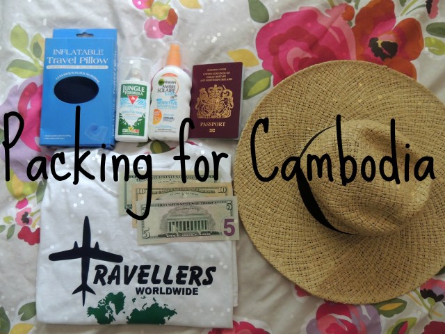 Packing for Cambodia